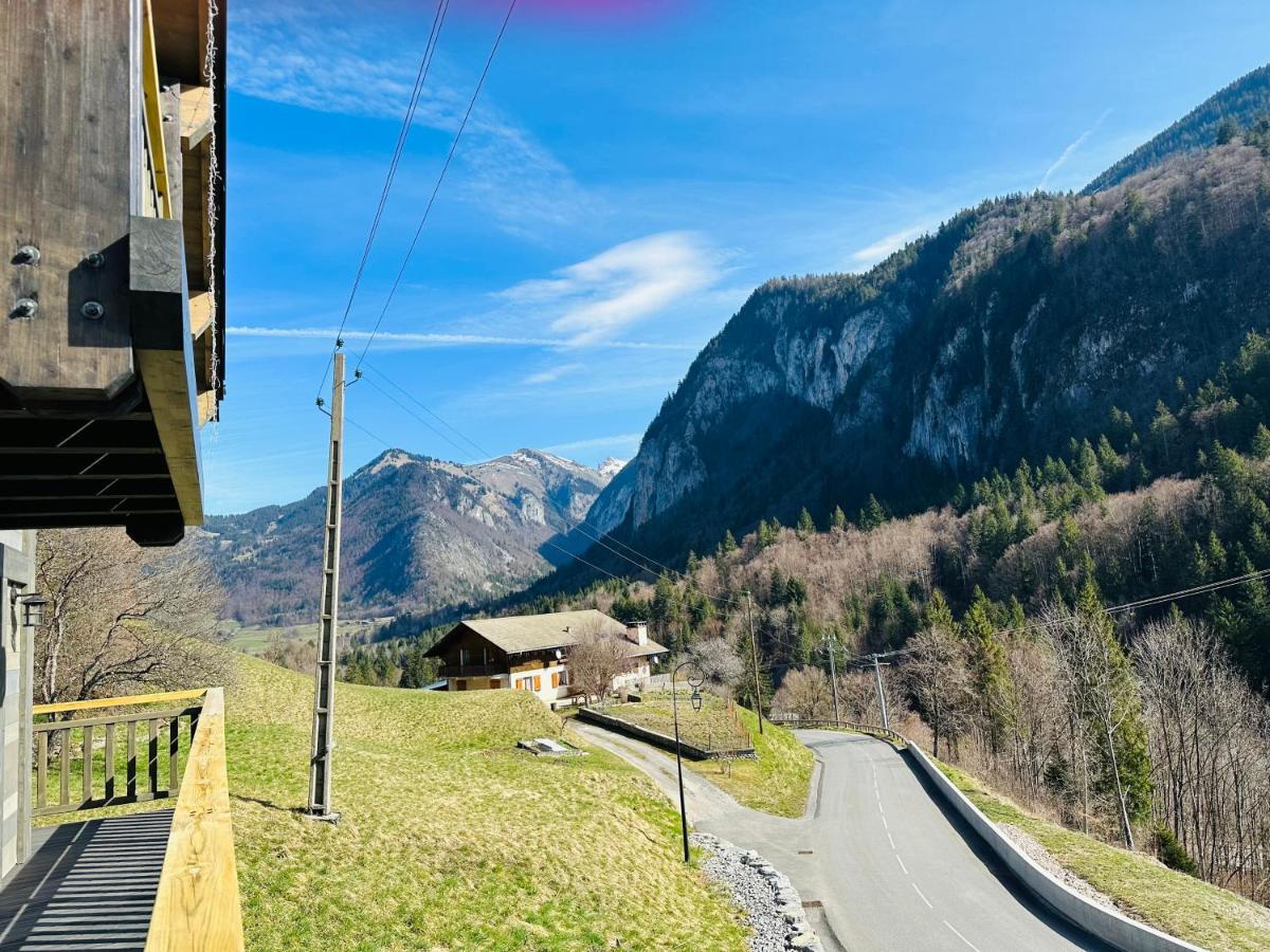 Vila Chalet Du Bonheur Bonnevaux  Exteriér fotografie