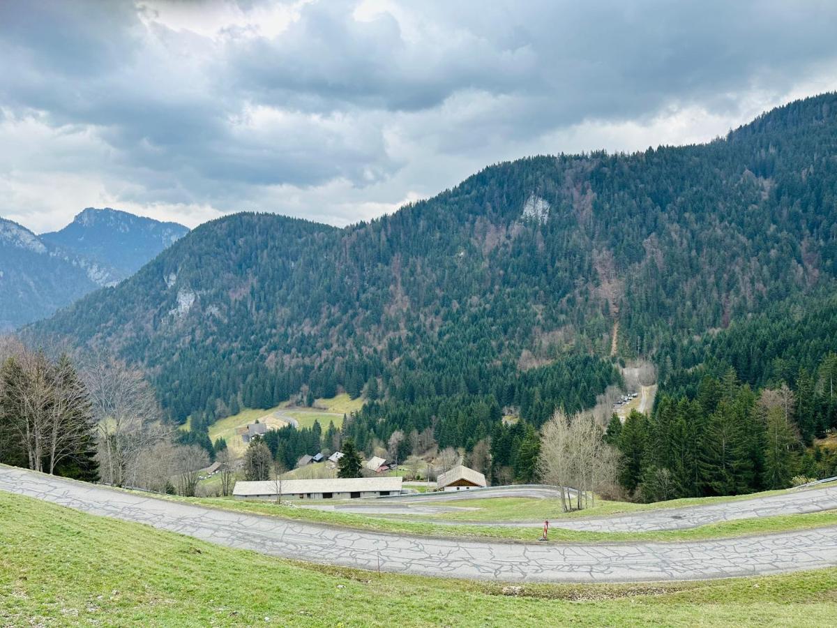 Vila Chalet Du Bonheur Bonnevaux  Exteriér fotografie