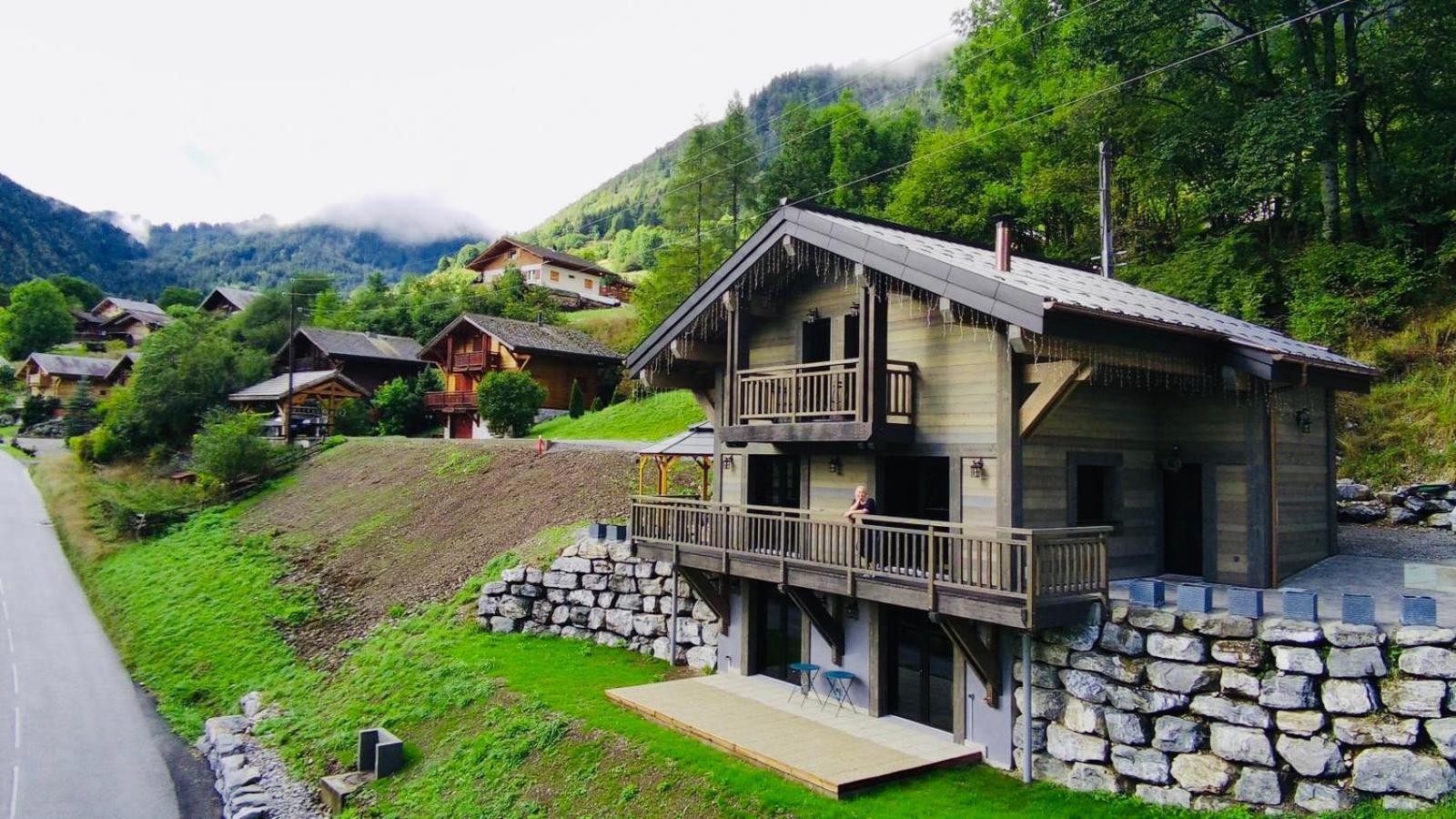 Vila Chalet Du Bonheur Bonnevaux  Exteriér fotografie