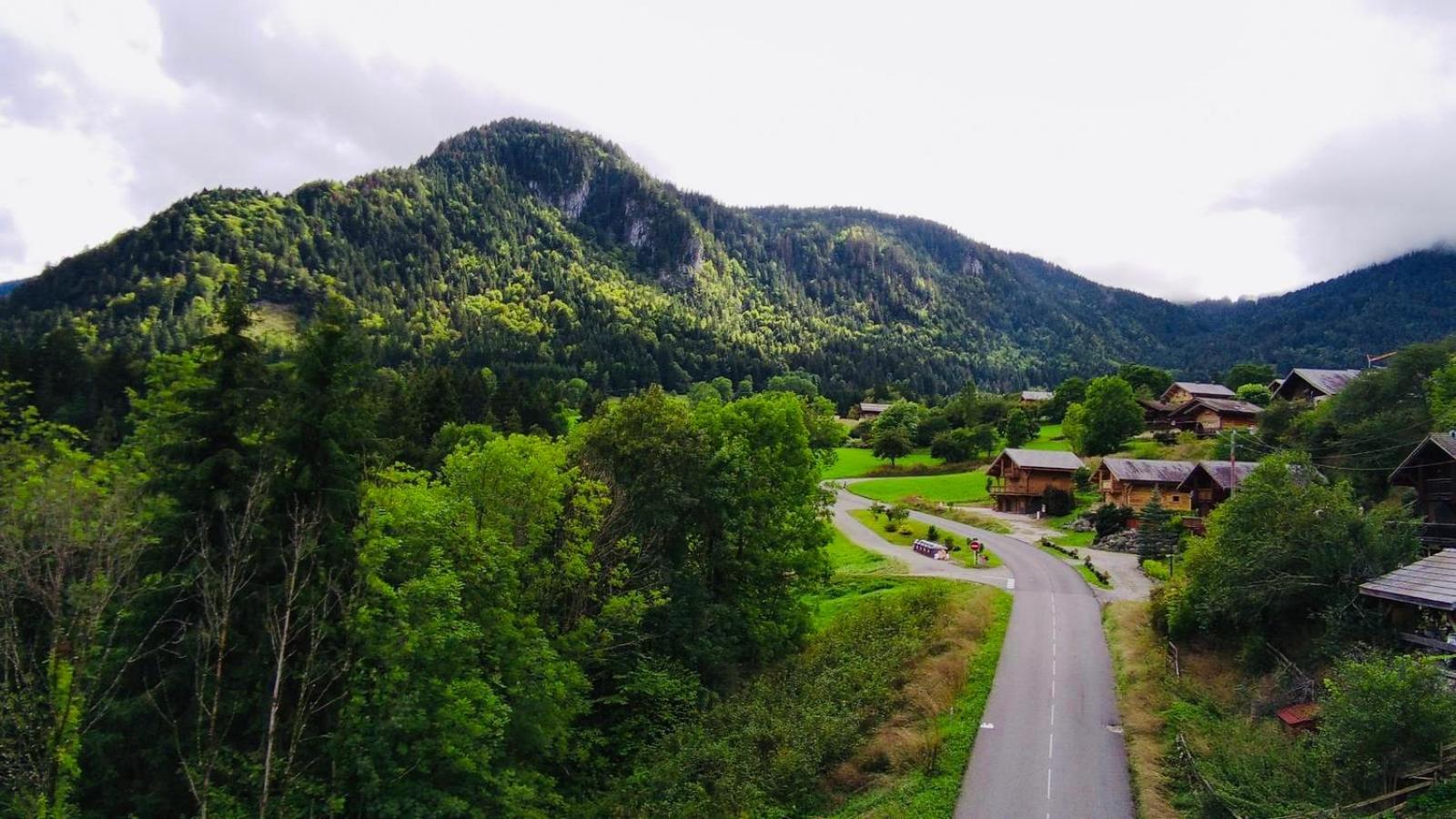 Vila Chalet Du Bonheur Bonnevaux  Exteriér fotografie