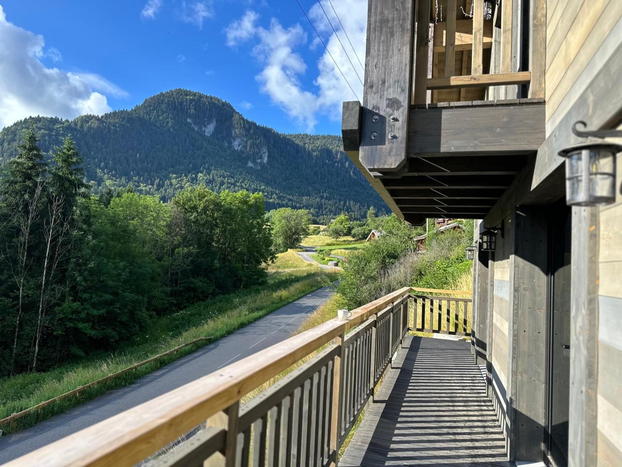 Vila Chalet Du Bonheur Bonnevaux  Exteriér fotografie