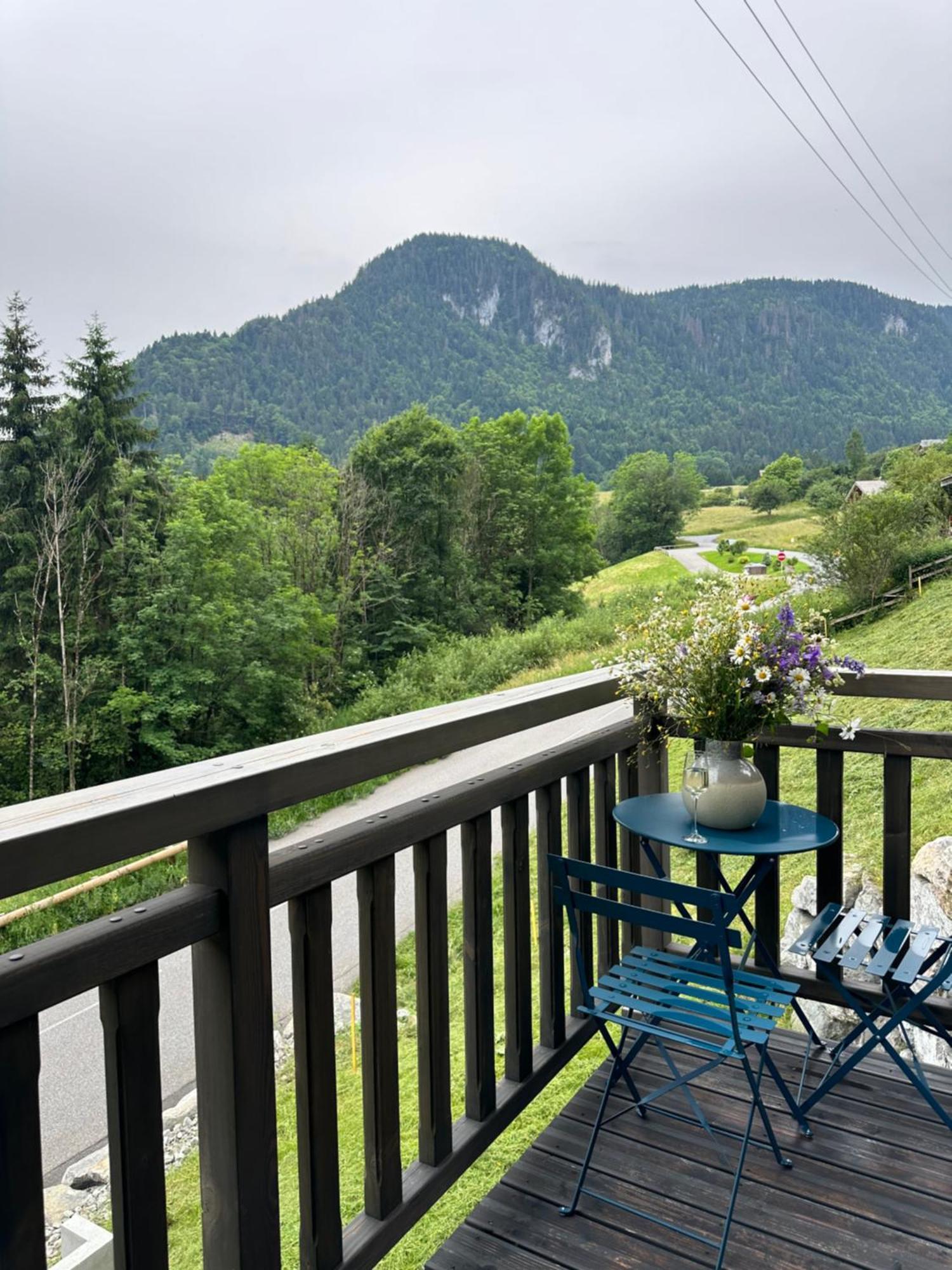 Vila Chalet Du Bonheur Bonnevaux  Exteriér fotografie