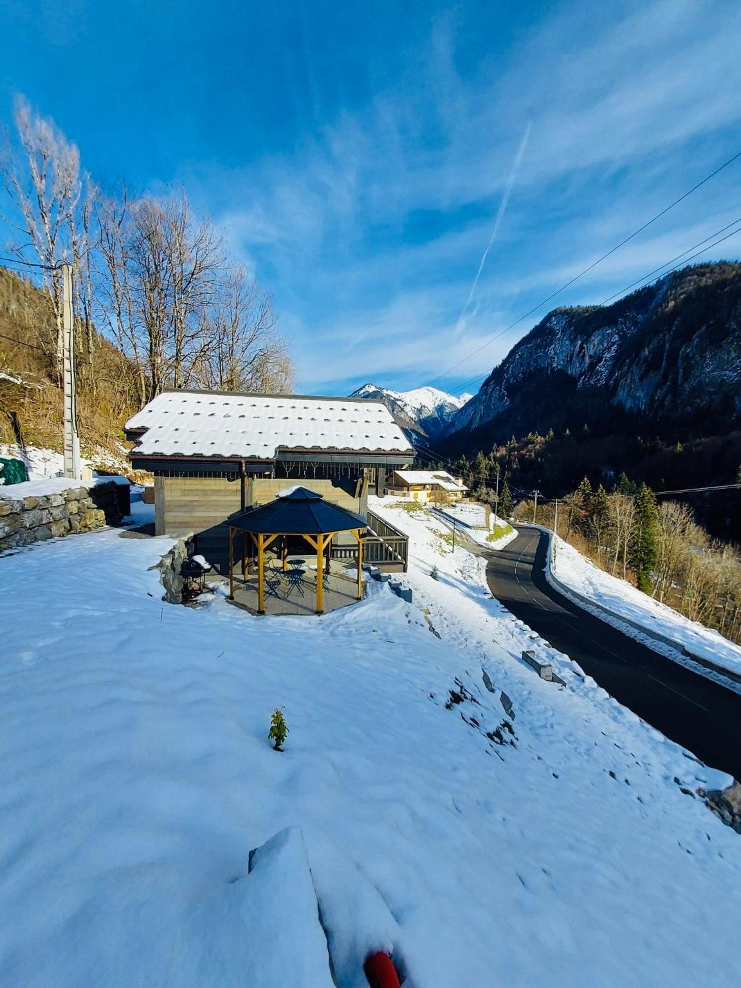 Vila Chalet Du Bonheur Bonnevaux  Exteriér fotografie