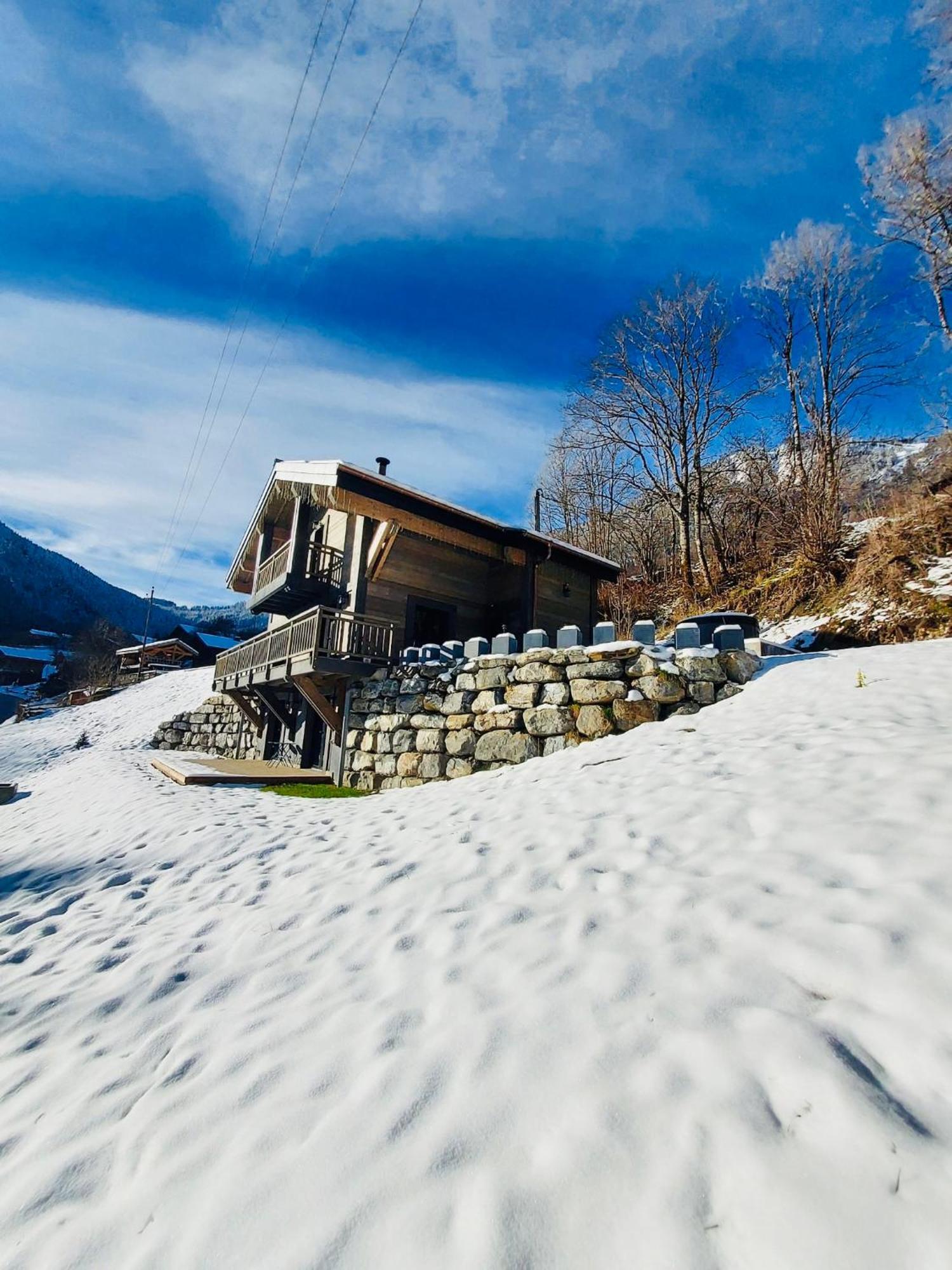 Vila Chalet Du Bonheur Bonnevaux  Exteriér fotografie