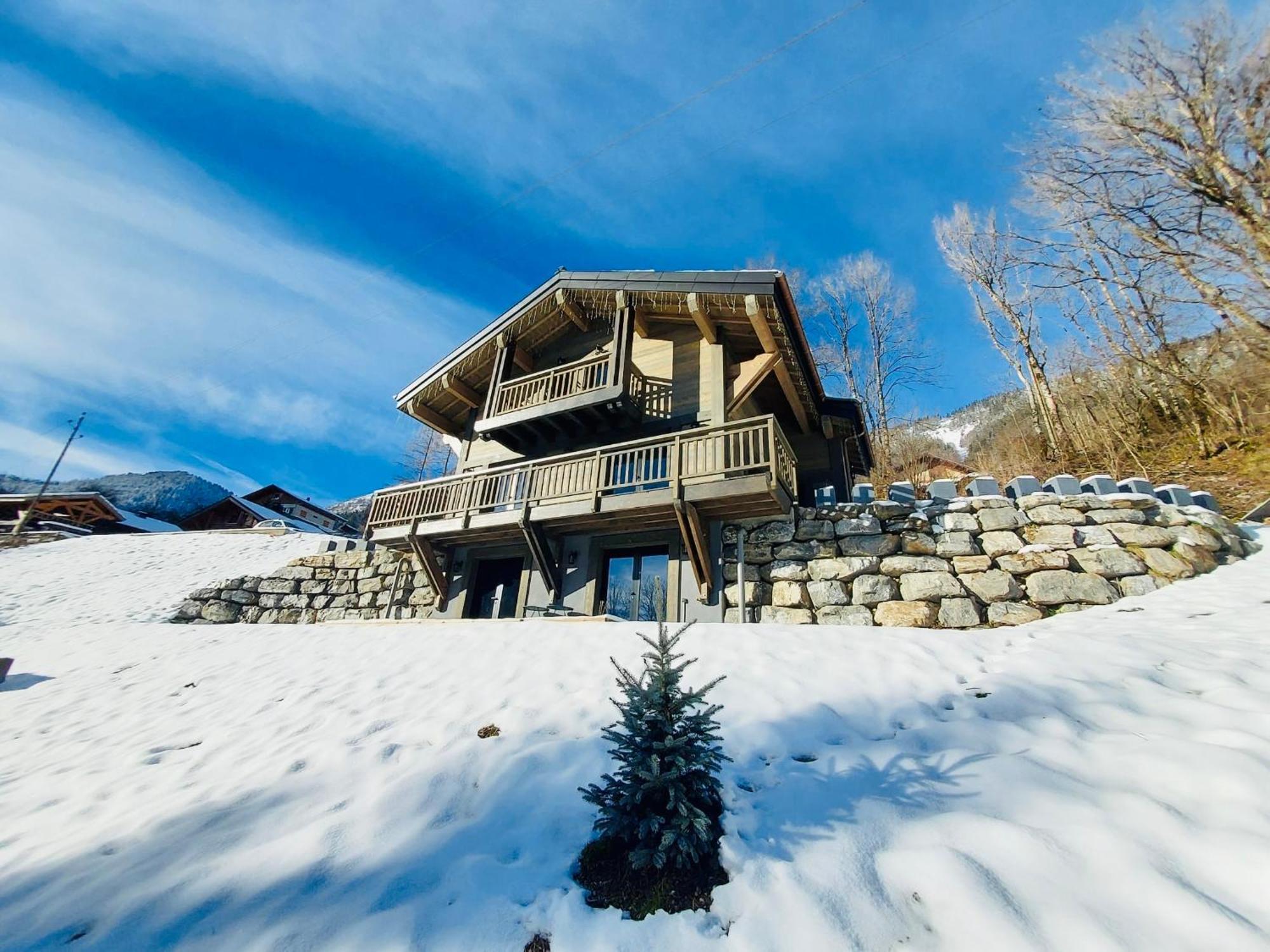 Vila Chalet Du Bonheur Bonnevaux  Exteriér fotografie